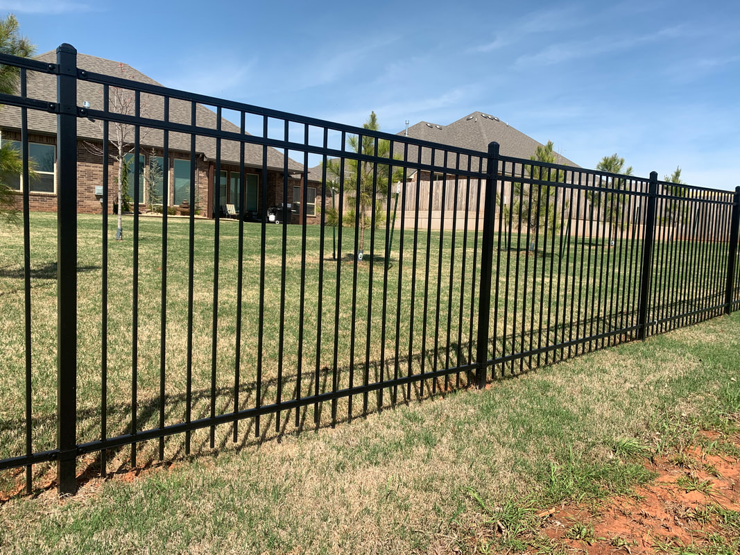 Wrought Iron Fence Installation Edmond Oklahoma