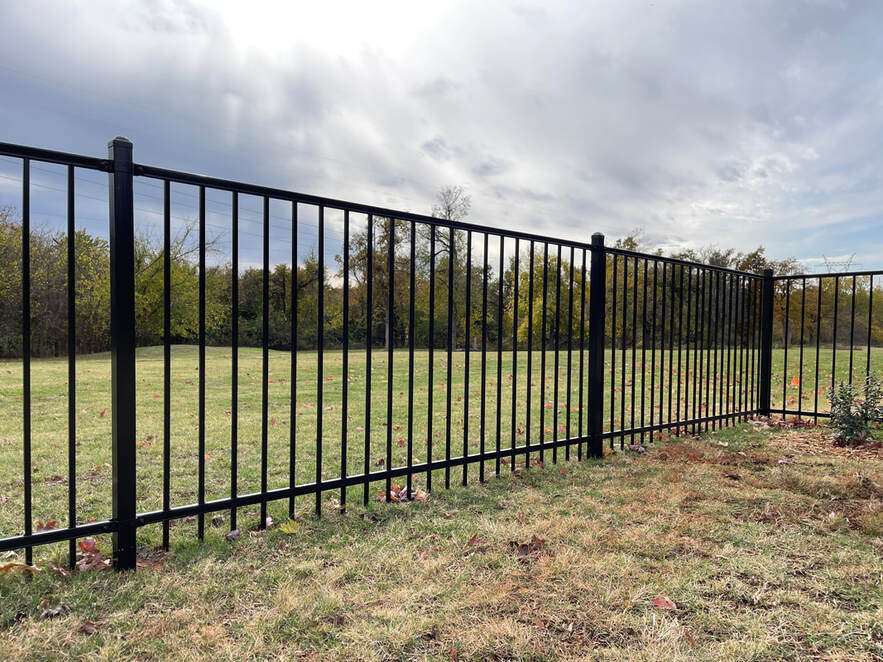 Midwest City OK Fence Installation Company Iron Fence